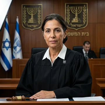 השופטת · דמות AI