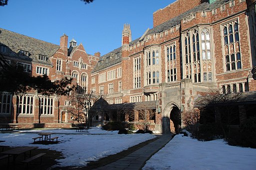 Yale Law School courtyard